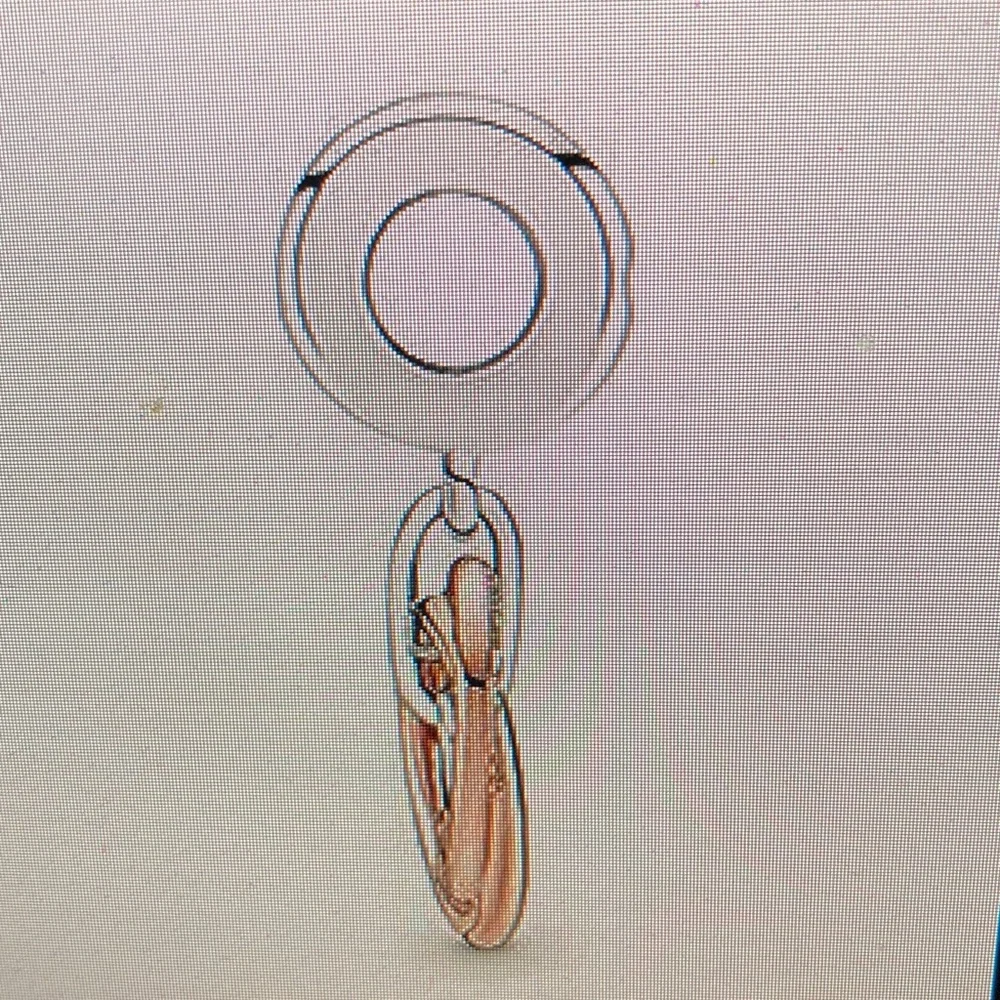 Pandora Silver and Rose Gold Always Together Charm